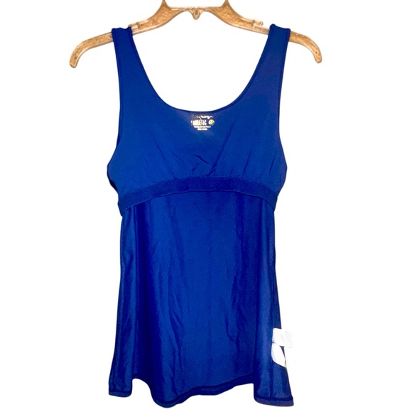 Lilly Pulitzer Tank Top Luxletic Oyster Blue Sunray with Bra women’s medium - Picture 10 of 13